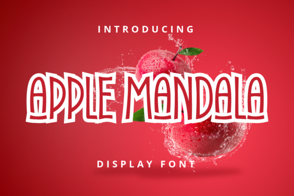 Apple Mandala Font for Professional Branding