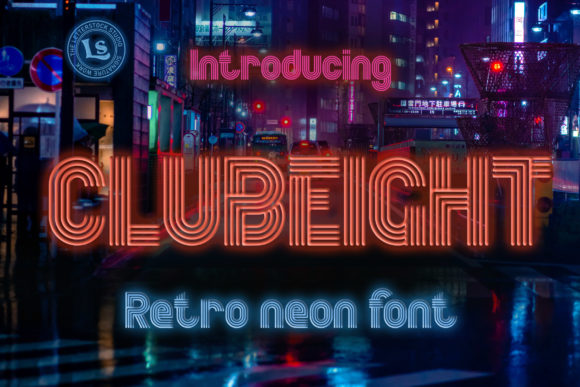 Clubeight: A Retro Display Font for Web Design