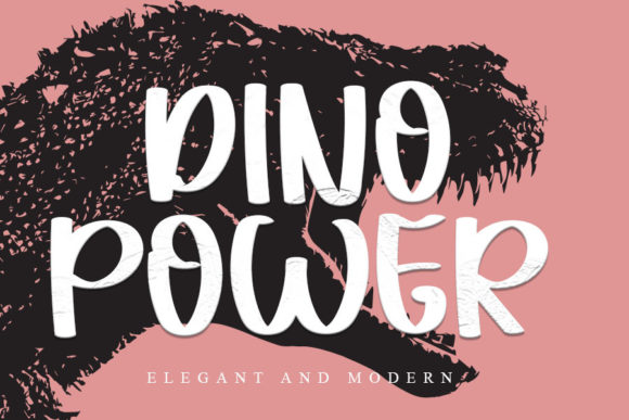 Dino Power Display Font Review