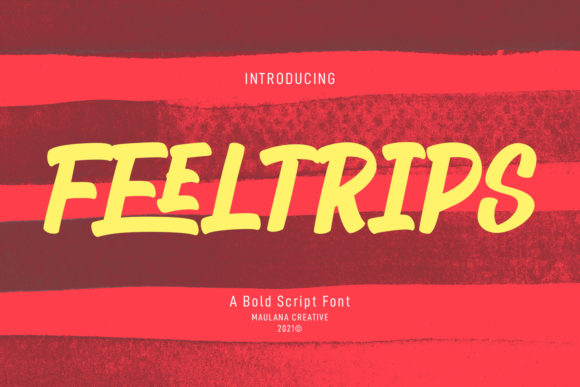 Feeltrips: A Display Font That Elevates Editorial Design