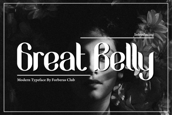 Great Belly Font for Small Business Branding