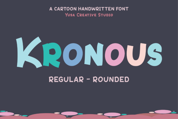 Kronous Display Font for Web Design
