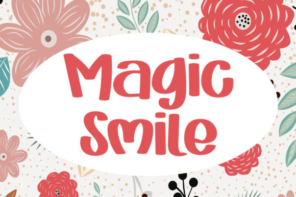 Magic Smile Display Font for Web Design
