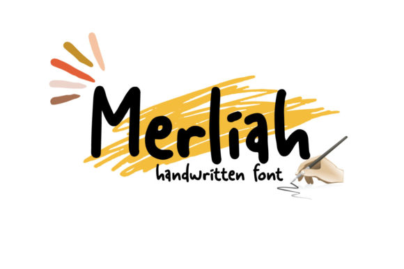 Merliah: A Relaxed Display Font for Creative Projects