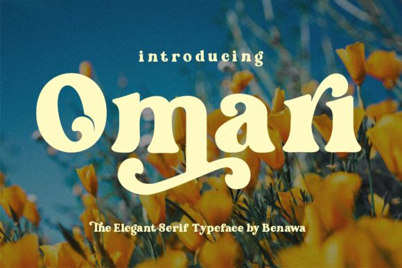 Omari: A Bold Display Font for Editorial Design