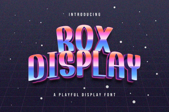 Rox: A Playful Display Font for Modern Editorial Design