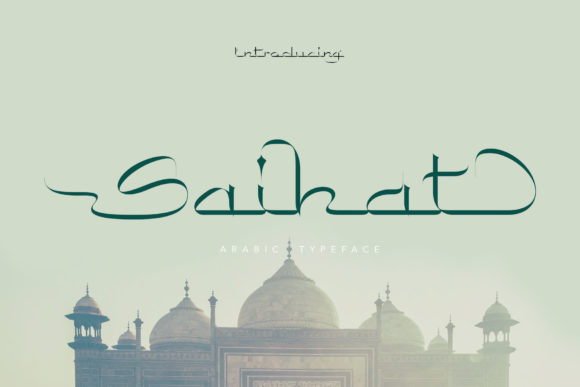 Saihat: A Unique Arabic-Styled Font for Handmade Creations