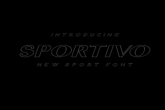 Sportivo: A Modern Display Font for High-Energy Branding