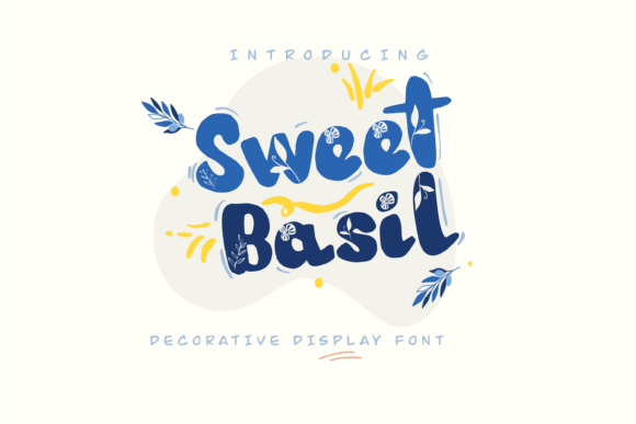 Sweet Basil: A Friendly Display Font for Modern Branding