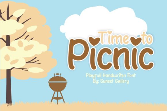 Time to Picnic: A Playful Font for Branding That Stands Out