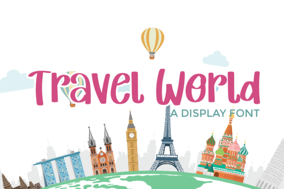 Travel World Font for Professional Branding